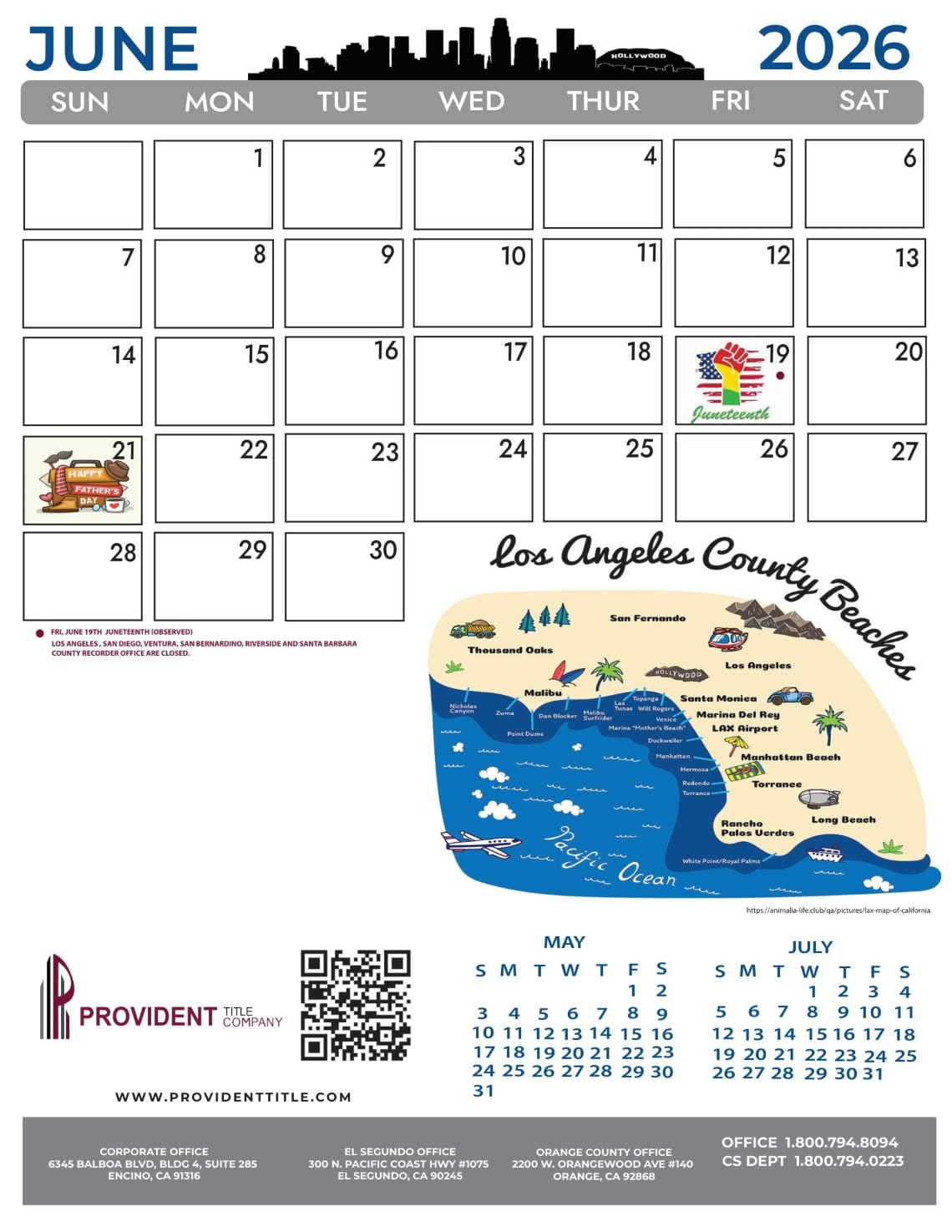 June 2026 Calendar